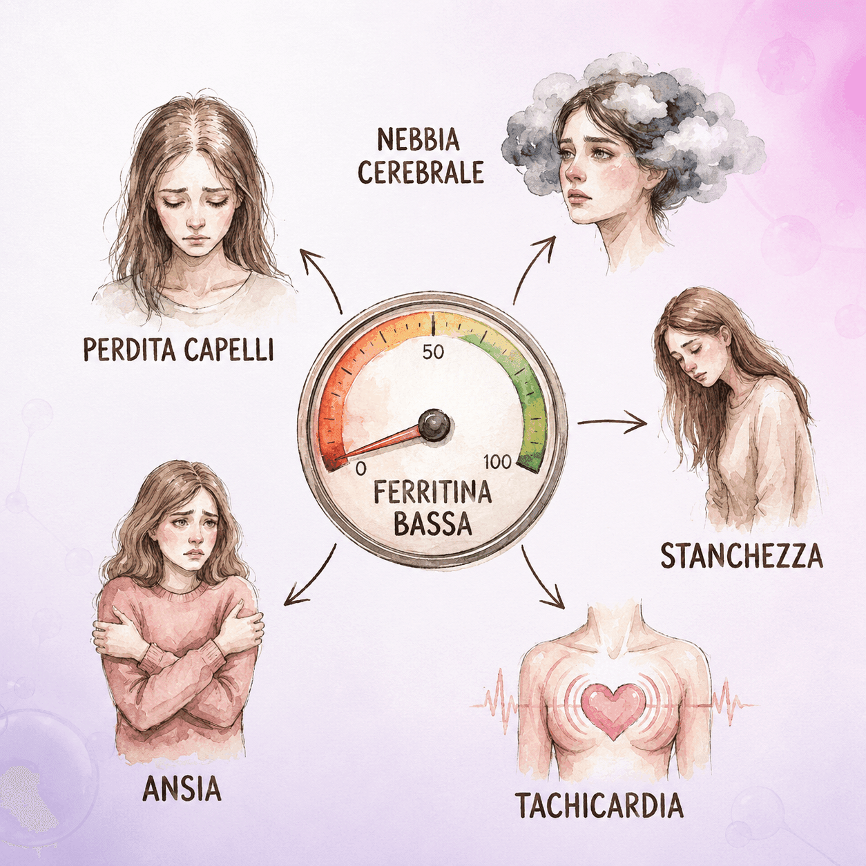 Come ti influenza la ferritina